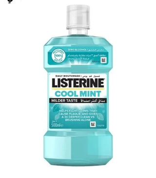 LISTERINE BAIN DE BOUCHE QUOTIDIEN COOL MINT GOÛT PLUS DOUX 500ML