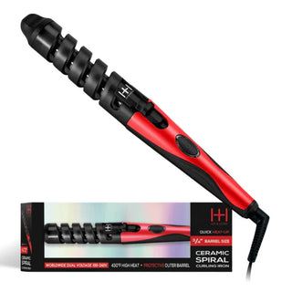 ANNIE H&H CERAMIC SPIRAL CURLING IRON 3/4"