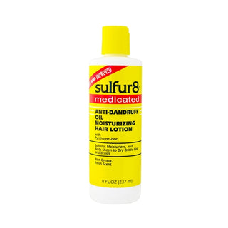 Lotion capillaire hydratante médicamenteuse antipelliculaire SULFUR8, 240 ml