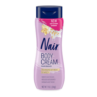 CRÈME DÉPILATOIRE CORPS NAIR AU LAIT D'AVOINE ET À LA VANILLE 223G