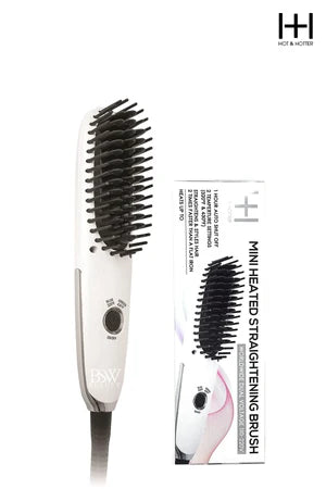 ANNIE H&H Mini Heated Straightening Brush