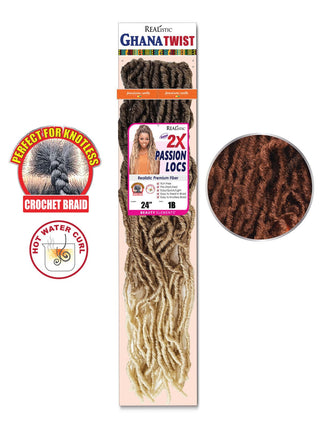 2X GHANA PASSION LOCS 24″ - Beautylicious Canada