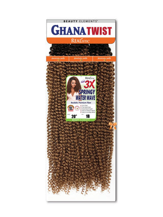 3X GHANA TWIST SPRINGY WATER 20″ - Beautylicious Canada