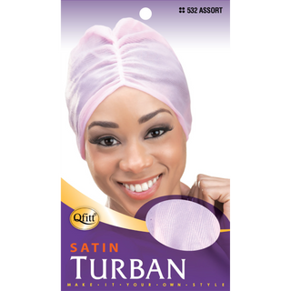 Turban en satin QFITT *532