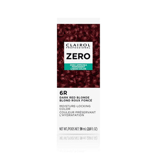 Clairol Professional Zero Ammonia Permanent Liquid Hair Color 2 oz - 6R Dark Red Blonde