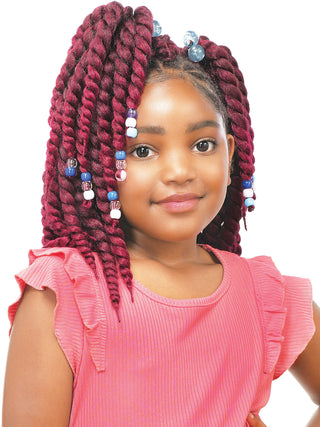 GHANA KIDS AFRO MARLEY TWIST 10"