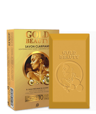 SAVON CORPS ÉCLAIRCISSANT GOLD BEAUTY 150 g