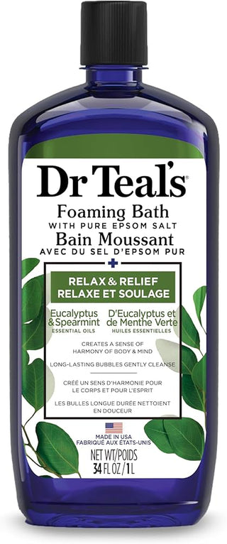 DR TEAL'S FOAMING BATH REFRESH & REVITALIZE 34 OZ