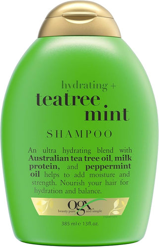 Shampooing OGX HYDRATING+ THÉIER MENTHE 385 ml