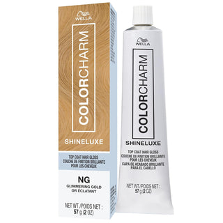 Wella Colorcharm Shineluxe Hair Gloss 2 oz - NG Glimmering Gold