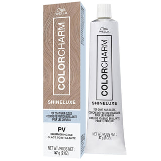 Wella Colorcharm Shineluxe Hair Gloss 2 oz - PV Shimmering Ice