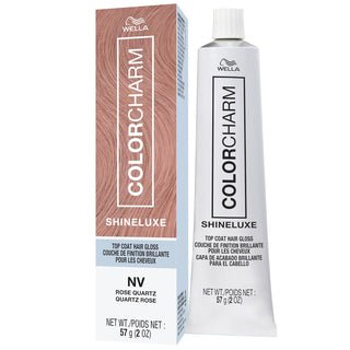 Wella Colorcharm Shineluxe Hair Gloss 2 oz - NV Rose Quartz