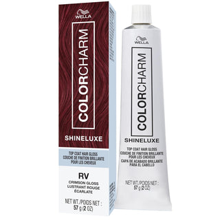Wella Colorcharm Shineluxe Hair Gloss 2 oz - RV Crimson Gloss