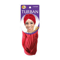 QFITT TURBAN TAILLE UNIQUE * 530 ASSORTIS