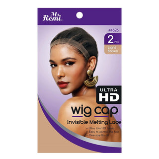MS. REMI ULTRA HD LACE WIG CAP 2PCS. LIGHT BROWN