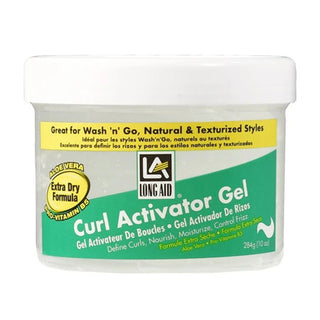 Long Aid Curl Activator Gel Extra Dry Formula 10 oz