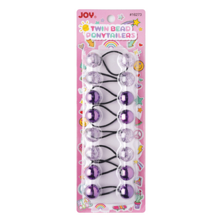 JOY TWIN BEAD PONYTAILERS *16273