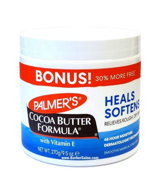 PALMER'S COCOA BUTTER FORMULA AVEC VITAMINE E SOIGNE ADOUCIT 270G