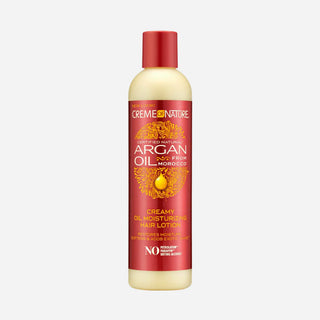 CREME OF NATURE ARGAN OIL CREAMY MOIST HAIR LOTION 8.5OZ