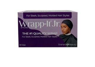 GRAHAM BEAUTY STYLING STRIPS BLACK *37350 9 PCS
