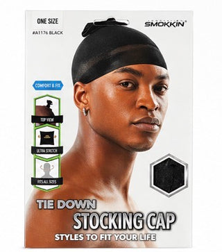 SMOKKIN TIE DOWN STOCKING CAP ONE SIZE