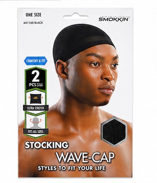 BONNET DE NUIT EN SOIE SMOKKIN TAILLE UNIQUE