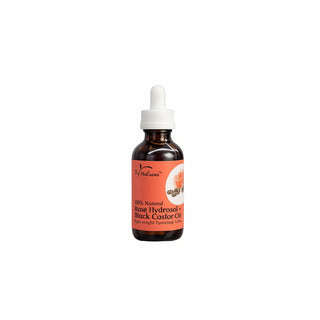 BY NATURES ROSE HYDROSOL + BLACK CASTOR OIL 4 OZ