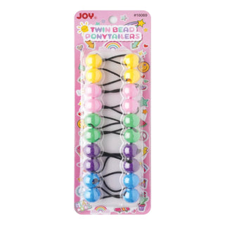 JOY TWIN BEAD PONYTAILERS *16069