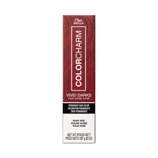 Wella Colorcharm Vivid Darks Hair Color 2 oz - Ruby Red