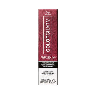 Wella Colorcharm Vivid Darks Hair Color 2 oz - Muy Magenta