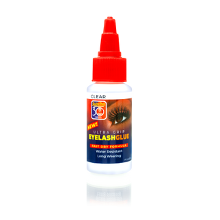 SALON PRO 30 SEC® ULTRA GRIP EYELASH GLUE (Eyelash Glue – Clear 1oz)