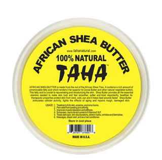 TAHA 100% SHEA BUTTER CHUNKY 10OZ