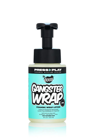 THE DOUX PRESS PLAY GANGSTER WRAP FOAMING LOTION 8OZ