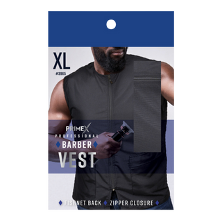 Gilet de barbier professionnel PRIMEX DOS FILET * 3963