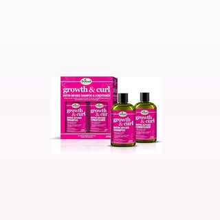 DIFEEL GROWTH & CURL SHAMPOO & CONDITIONER 12 OZ