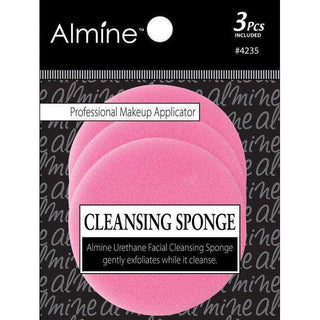 ALMINE Cleansing Sponges 3Ct *4235 - Beautylicious Canada