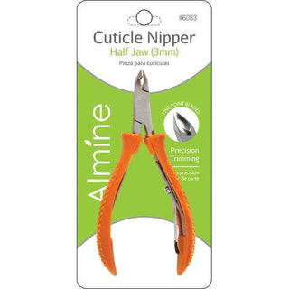 ALMINE Cuticle Nipper Half Jaw *6083 - Beautylicious Canada