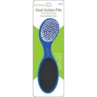 ALMINE Dual Action Pedicure File Asst Color *5365 - Beautylicious Canada
