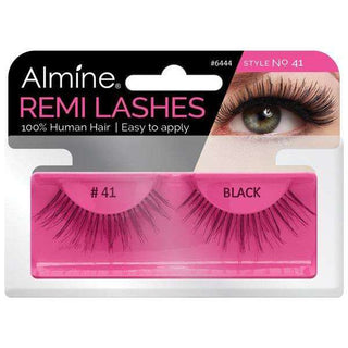ALMINE BLACK REMI LASHES #6444