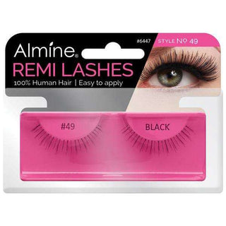 ALMINE BLACK REMI LASHES #6447