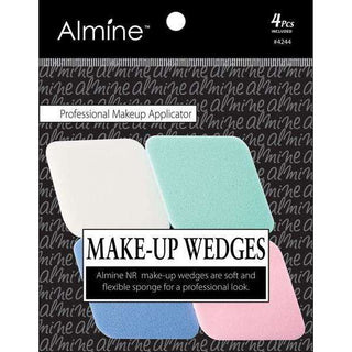 ALMINE Makeup Wedges 4Ct Rhombus Shape *4244 - Beautylicious Canada