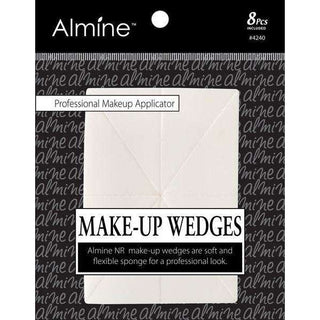 ALMINE Makeup Wedges 8Ct Rectangle Shape *4240 - Beautylicious Canada