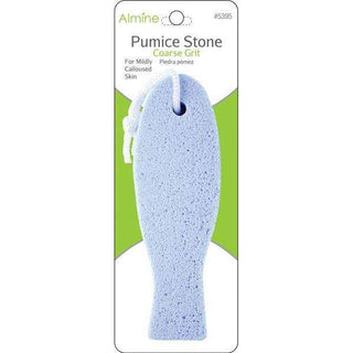 ALMINE Pumice Stone Fish Shape Blue Coarse Grit *5395 - Beautylicious Canada