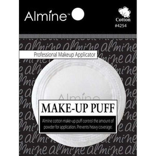 ALMINE Round Makeup Puff Cotton Material *4254 - Beautylicious Canada