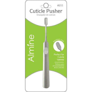 ALMINE Stainless Steel Cuticle Pusher *6212 - Beautylicious Canada
