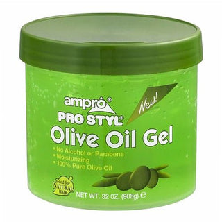 AMPRO Olive Oil Styling Gel 32OZ - Beautylicious Canada