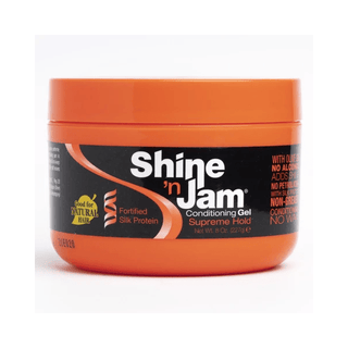 AMPRO SHINE'N JAM CONDITIONING SUPREME HOLD 8OZ - Beautylicious Canada
