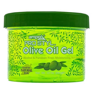 AMPRO STYLING GEL [OLIVE] 10OZ - Beautylicious Canada