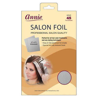 ANNIE Aluminum Salon Foil Sheets 45Ct *2945 - Beautylicious Canada
