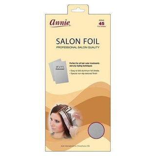 ANNIE Aluminum Salon Foil Sheets 45ct *2946 - Beautylicious Canada